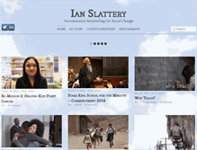 Tablet Screenshot of ianslattery.net